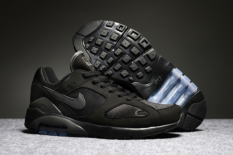 New Nike Air Max 180 All Black - Click Image to Close